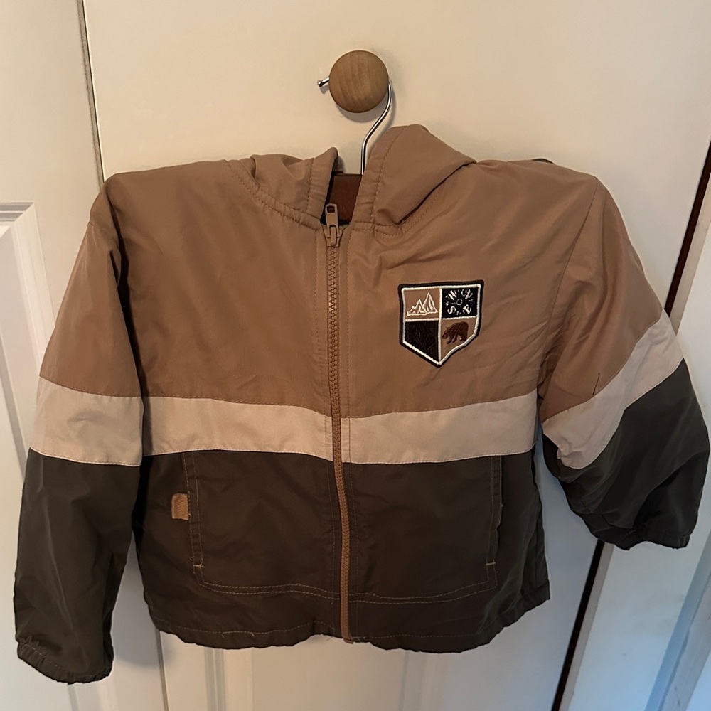 Kids Brown and Tan Jacket